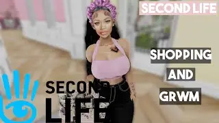 Second Life| Come Shopping With me| GRWM| SL Babyshower|💕🤰🏽🎁🛍