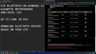 FIX BLUETOOTH WINDOWS 11 2024