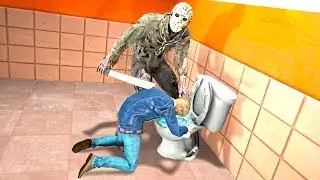 ДЖЕЙСОН ПОКАЗАЛ КАК НАДО ЧИСТИТЬ ТУАЛЕТ! (The Friday 13th: The Game)