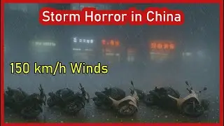 Extreme Weather Chaos in China: Beijing Winds & Nanjing Hailstorm