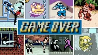 20 Game Boy Color Games Death Animations & Game Over Screens