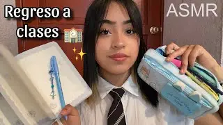 ASMR es tu primer día de clases 📚 roleplay