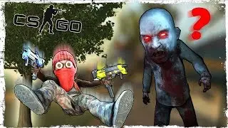 ЖЕРТВА УПАЛА ПРЯМО ПЕРЕД СТРАШНЫМ ЗОМБИ! (МАНЬЯК CS:GO)