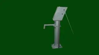 Hadpump green screen video