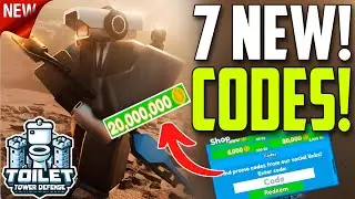 *NEW* WORKING CODES FOR TOILET TOWER DEFENSE IN ROBLOX 2024 - TOILET TOWER DEFENSE CODES