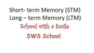 Memory , Short- term Memory (STM), Long – term Memory (LTM)