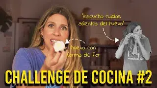 CHALLENGE COCINA #2 👩🏼‍🍳 🔥  3 FORMAS DE COCINAR HUEVOS 🥚 🍳