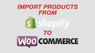 Import Products from Shopify to WooCommerce using Import Shopify to WooCommerce plugin.