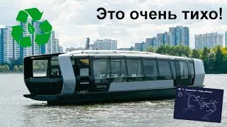 Обзор на Речных трамвайчиков в Москве!
