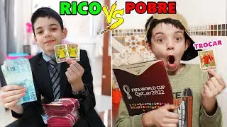 RICH VS POOR 2022 WORLD CUP ALBUM - Part 18