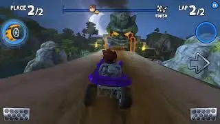 Let's play Beach Buggy Racing - Chowder Bowl Level 15