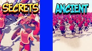 Totally Accurate Battle Simulator - SECRETS Team vs ANCIENT DLC Team