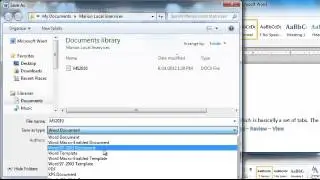 Microsoft Office 2010 - Protected View and Saving as a PDF