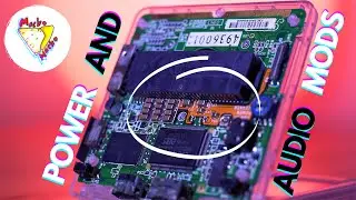 GBA + GBA SP Power Filtering and Audio Mods from HELDER | Install Tutorial and Review | Retro Renew