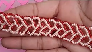 Heart style diy beaded bracelet