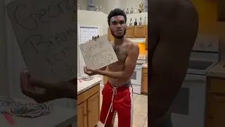 George Breaks Floor Tile For 30K Likes 😂😂