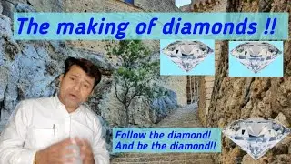 The making of a diamond// हीरे और सफल व्यक्ति का संघर्ष// #diamonds #safalta #struggle #viral
