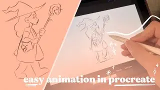 HOW TO USE PROCREATE FOR ANIMATION | animating in procreate step-by-step
