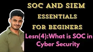 4) What is SOC in Cyber security