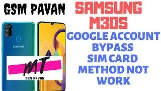 Samsung M30s Google Account bypass (FRP) Without Pc | BY GSM PAVAN