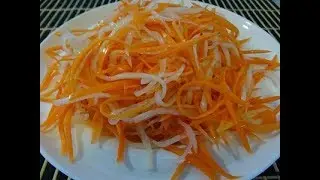 Marinated carrots & daikon