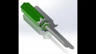 21-3D CAD EXERCISES SOLIDWORKS  -Screwdriver-
