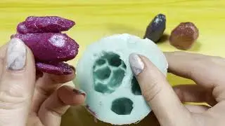 Making Resin crystals from a mold (start to finish)