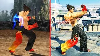 Jin's 10 Hit Combo Evolution