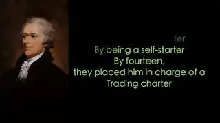 1. Hamilton Lyrics - Alexander Hamilton