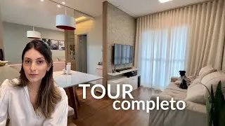TOUR PELO APARTAMENTO | 70m² PLANEJADO | PROJETO ARQUITETA
