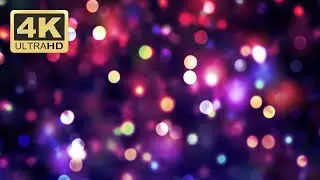 Motion Background Loop Part 4 - Abstract Lights / Particles | Download Free Stock Footage 4K