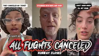 ALL FLIGHTS CANCELED!!!!  FOR THE NEXT 3 DAYS.....