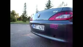 Peugeot 406 coupe HDi: No muffler sound