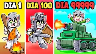 Sobreviviendo 1,729,616 DÍAS en la GUERRA DE ROBLOX 💥🤯
