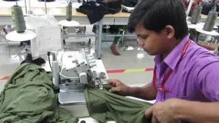 কিভাবে গার্মেন্টস ফ্যাক্টরিতে Hemming করা হয় দেখুন।