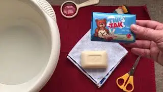 Tic-tac soap for washing baby clothes