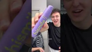 She got SO excited tasting Hismiles new flavored toothpaste!!