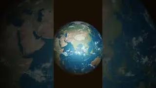 3D Earth in under 10 minutes #shorts #3d #3dmodeling #3ddesign #vr #spline #blender #splinetool