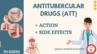 Antitubercular Drugs (ATT) I Action & Side Effects I TB