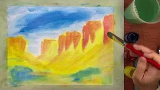 Free Waldorf Painting Lesson: 4th Grade | Wet On Wet | Simply Waldorf