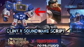 Clint X Soundwave Script | With Bg | Full Effect | No Password