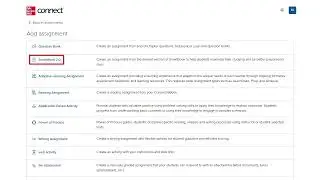 McGraw Hill Connect | Assigning SmartBook