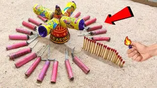 Diwali CRACKER - Anar Vs Matchstick Experiment | अब होगा असली धमाल