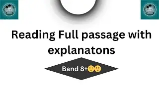 Cambridge 18 Test 3 passage 2 full explanations! MCQ ! LIst of Heading