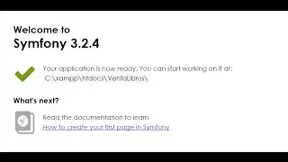 Instalar Symfony 3 en Windows