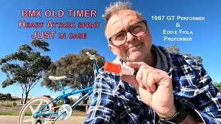 BMX Old Timer with GT Performer and Eddie Fiola Proformer