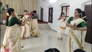 Onam special thiruvathirakali✨|@vishnupriya2123 |