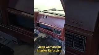 Jeep Comanche Interior Refresh Update 