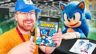 I Got My Favorite Video Game Signed By Sonic at Sac Gamer's Expo