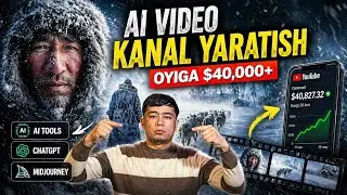 Oyiga 40 ming $ topsa boʻladigan ai yunalishi! Hech kim aytmagan super nisha! 